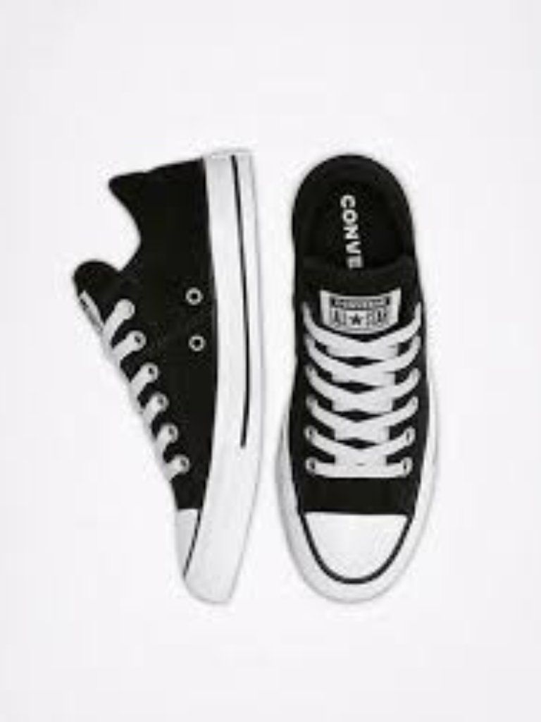 Converse Ctas Madison Ox Low Top Black/White/Black Sneakers